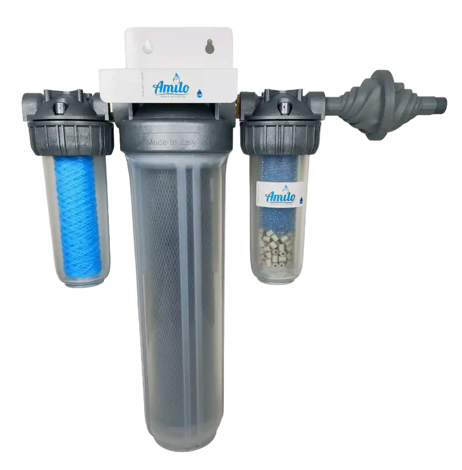 Le filtre Amilo pour traiter toute l'eau de l'habitation